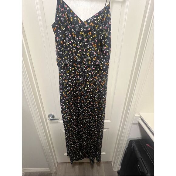 NWT AFRM Floral Cami Maxi Dress with Ruffles Size XL - Picture 6 of 6